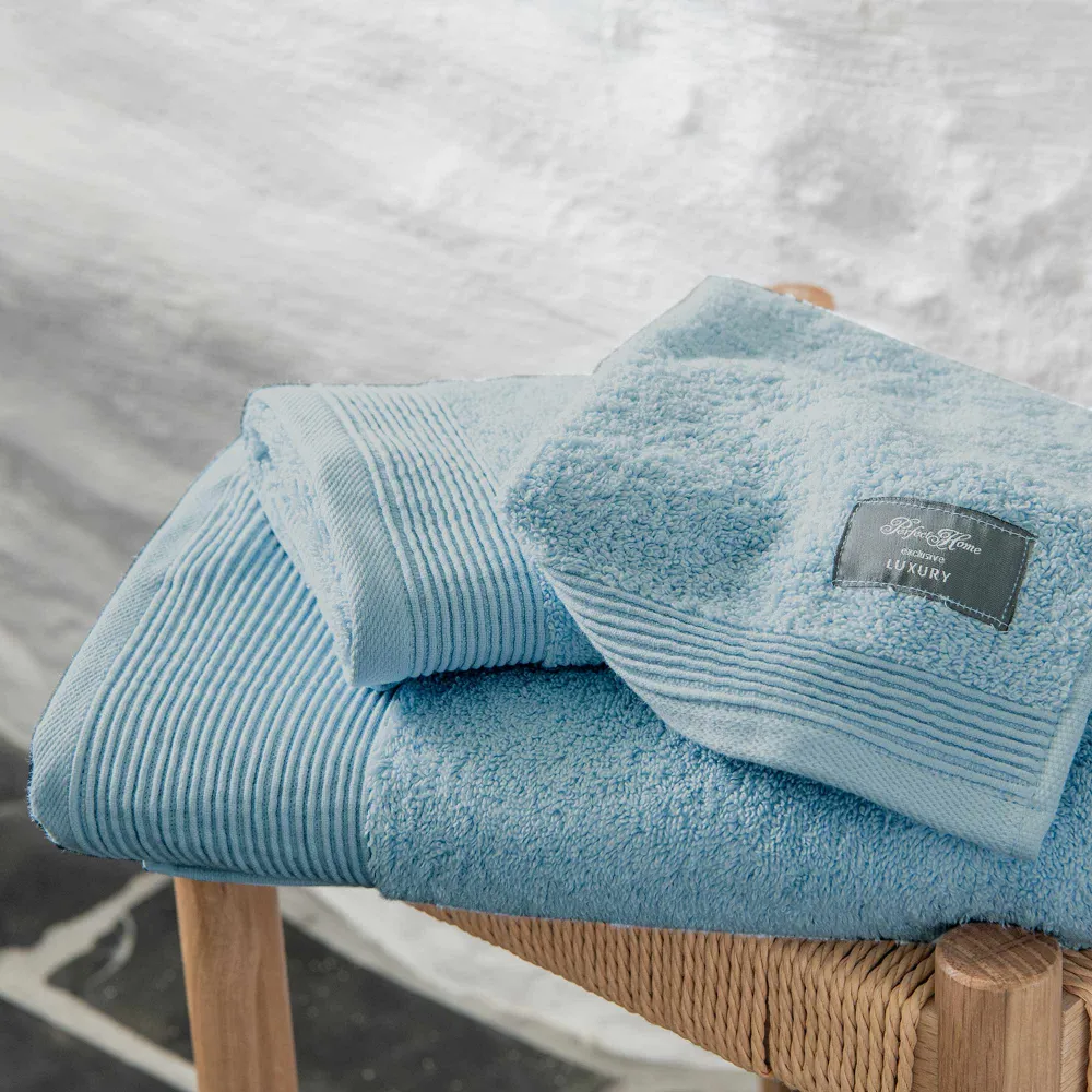 Luxury Summer Blue håndklesett
