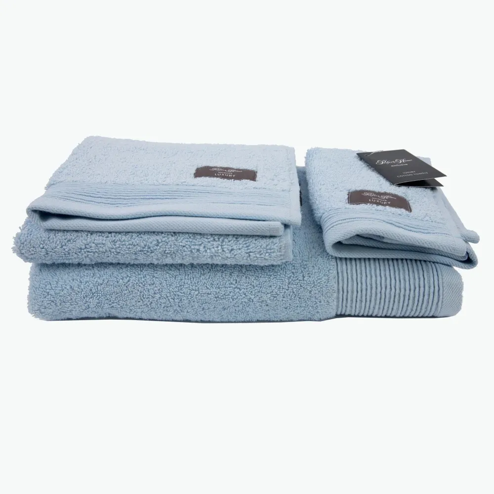 Luxury Summer Blue håndklesett
