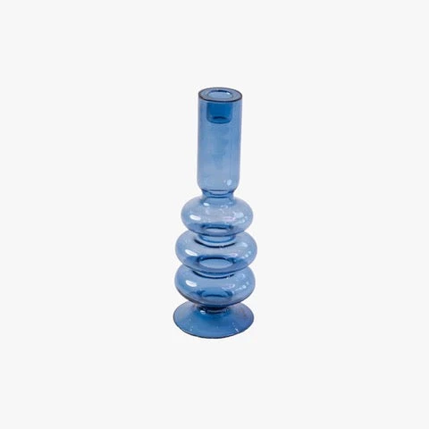 Aurora Blue lysestake 25 cm
