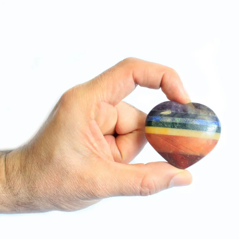 Chakra Edelsten Hjerte 45-60mm