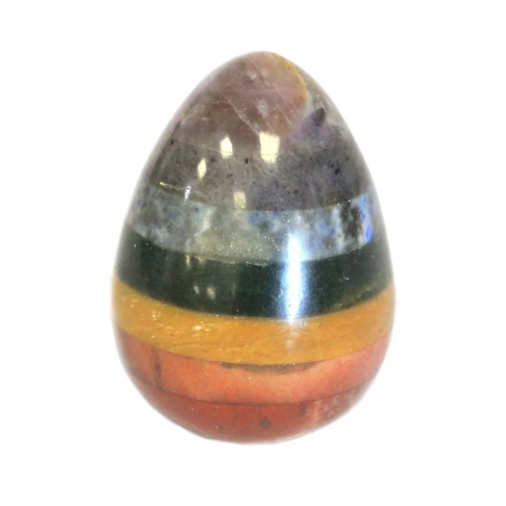Chakra krystall egg 40-60mm