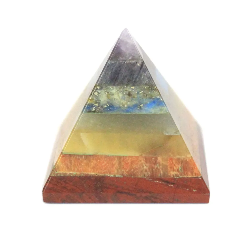 Chakra krystallpyramide 30-35mm