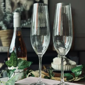 Champagneglass CRYSTAL, 2 stk
