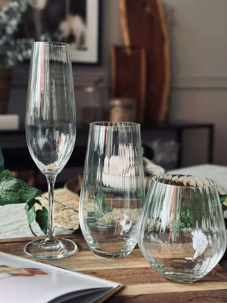 Champagneglass CRYSTAL, 2 stk