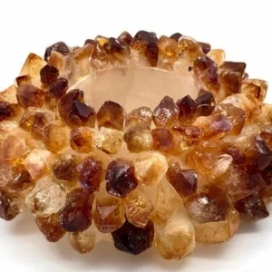 Extra stor Citrin Cluster krystalldekorasjon fra Brasil , ca. 1 kg og 15 - 17cm