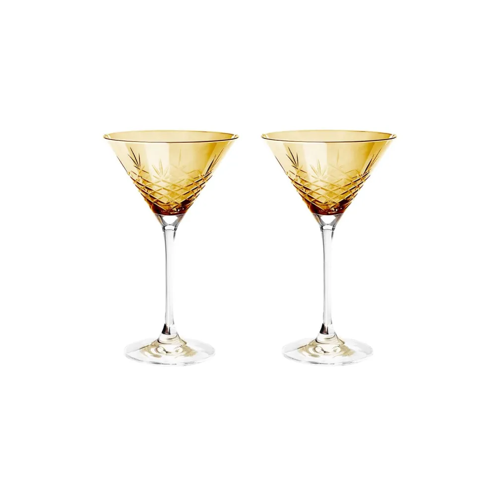 Crispy Cocktail Citrine // Gul - 2 stk.
