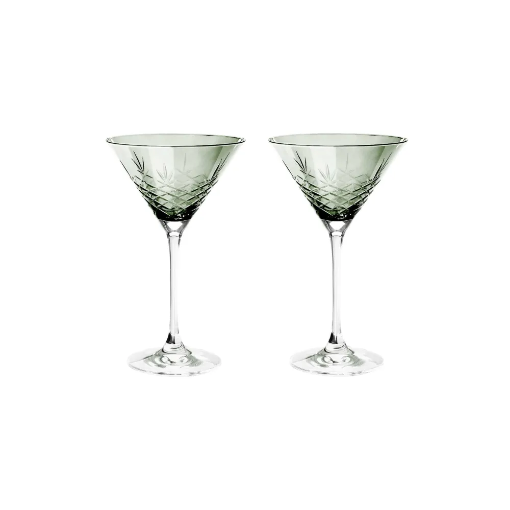 Crispy Cocktail Emerald // Grønn - 2 stk.