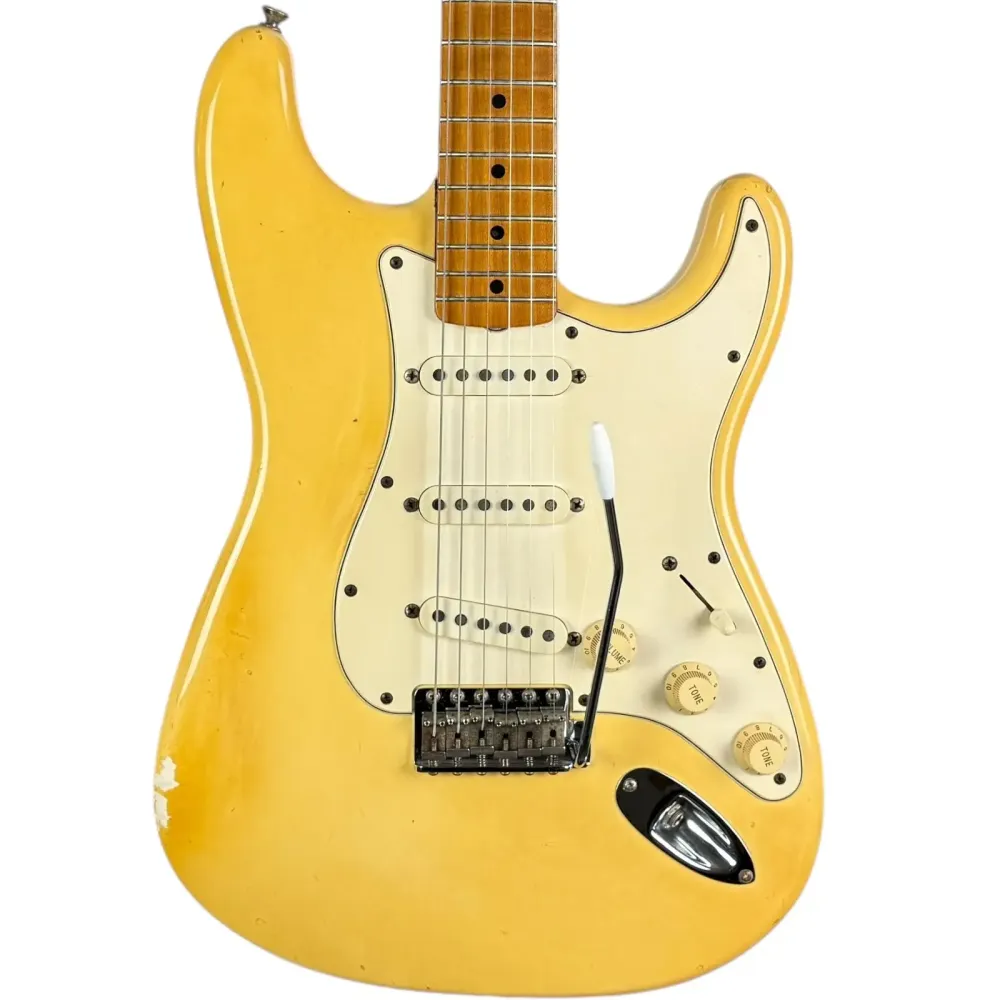 Fender Custom Shop 1960 Stratocaster Mastergrade Yamano Relic 1996 - Vintage Hvit