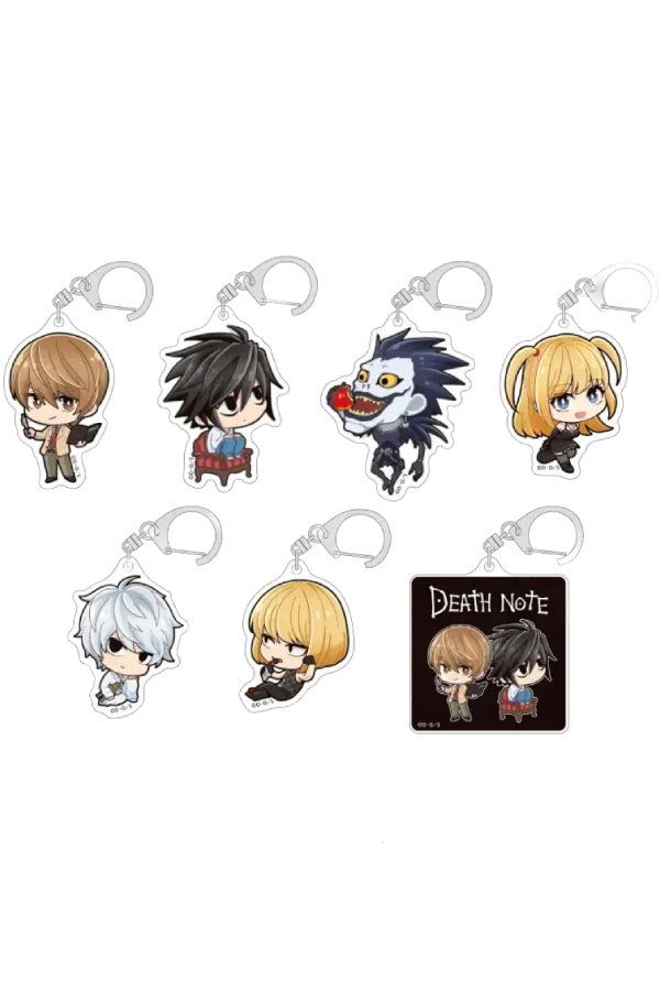 Death Note Keychain Gacha