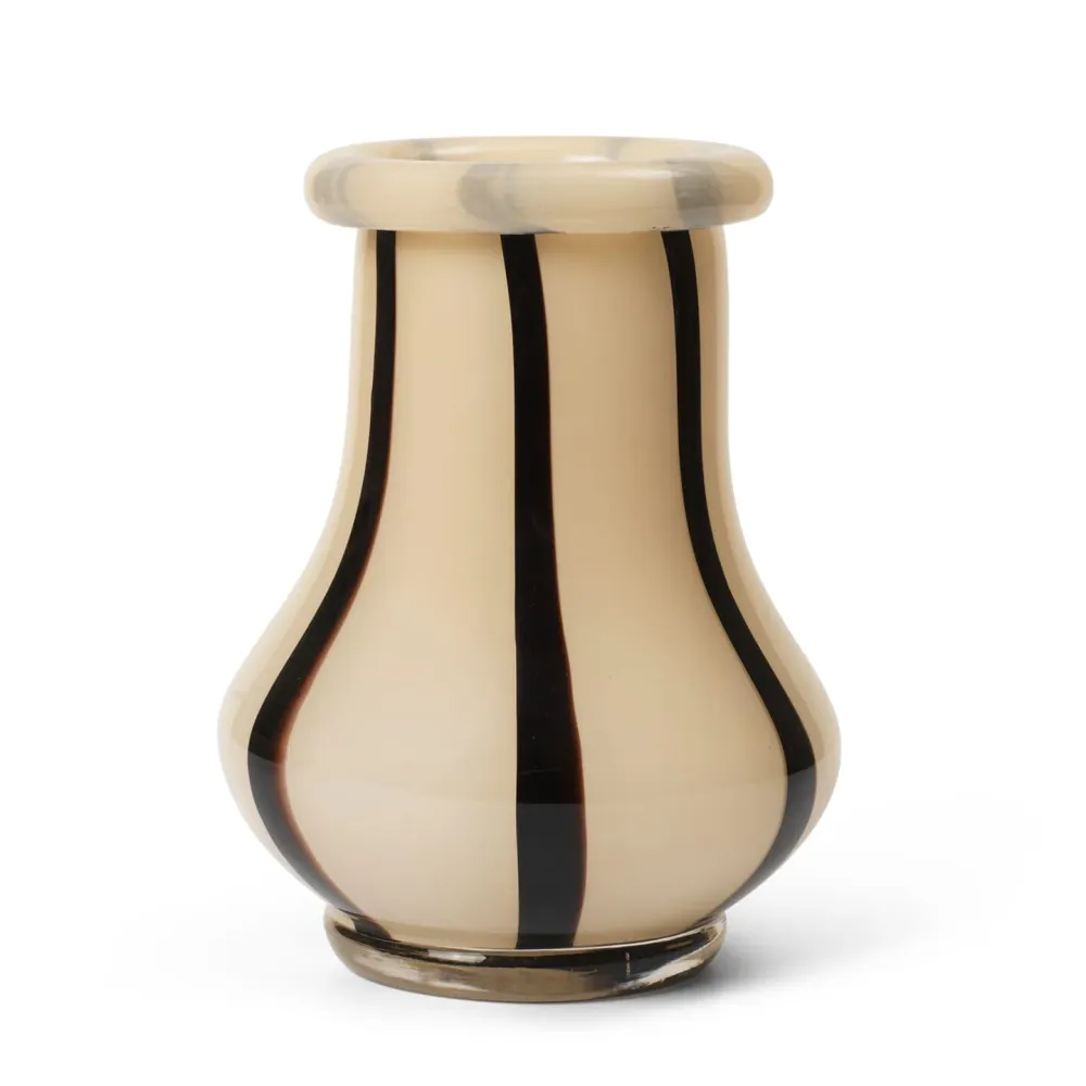 Vase Riban Cream H:19