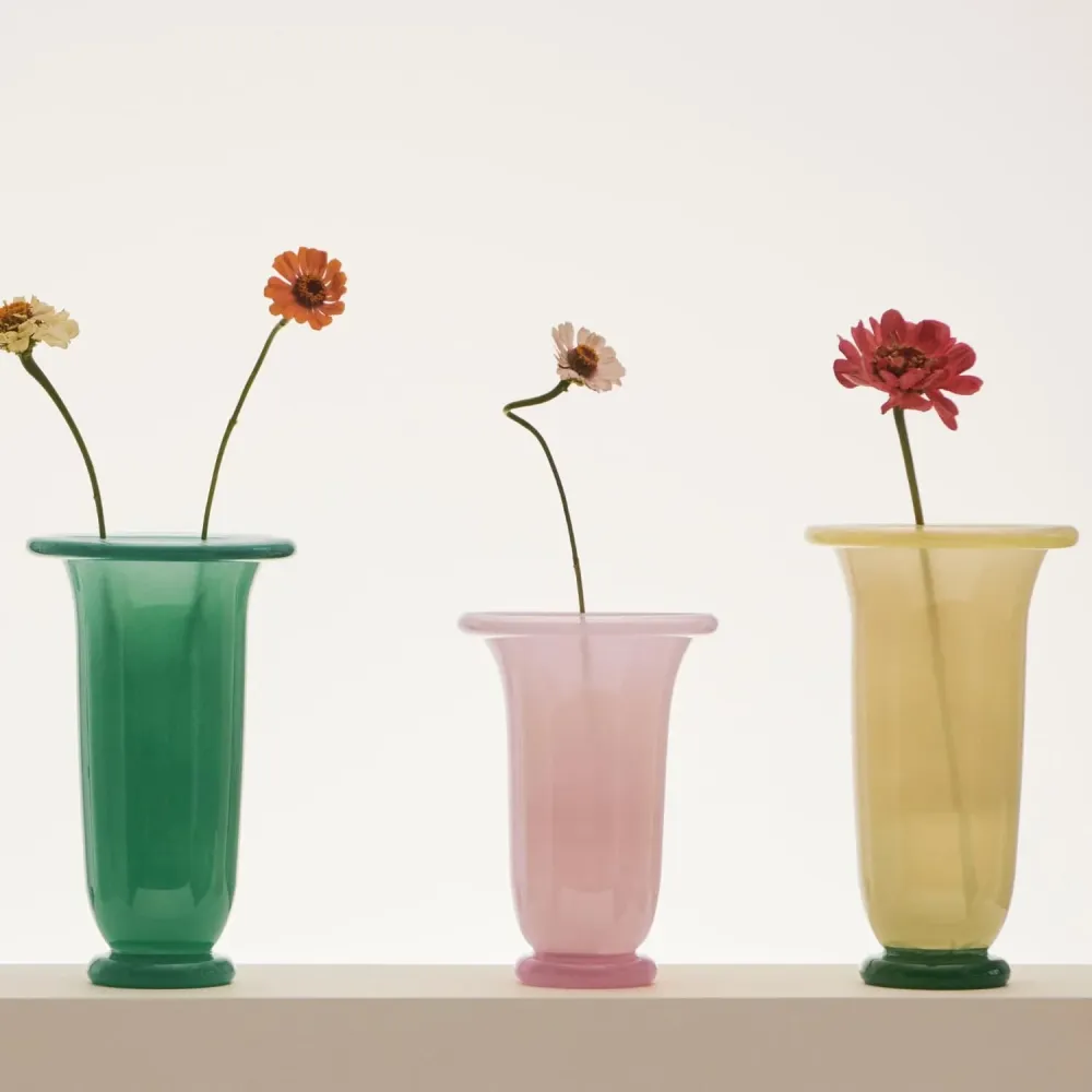Empire Vase Medium Light Pink