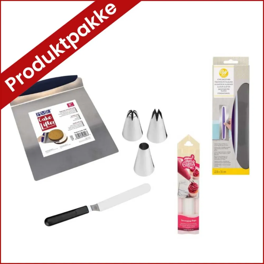 Startpakke - Kakedekorering, basic