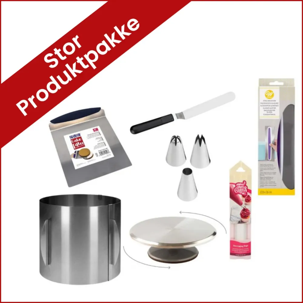 Startpakke - Kakedekorering, stor