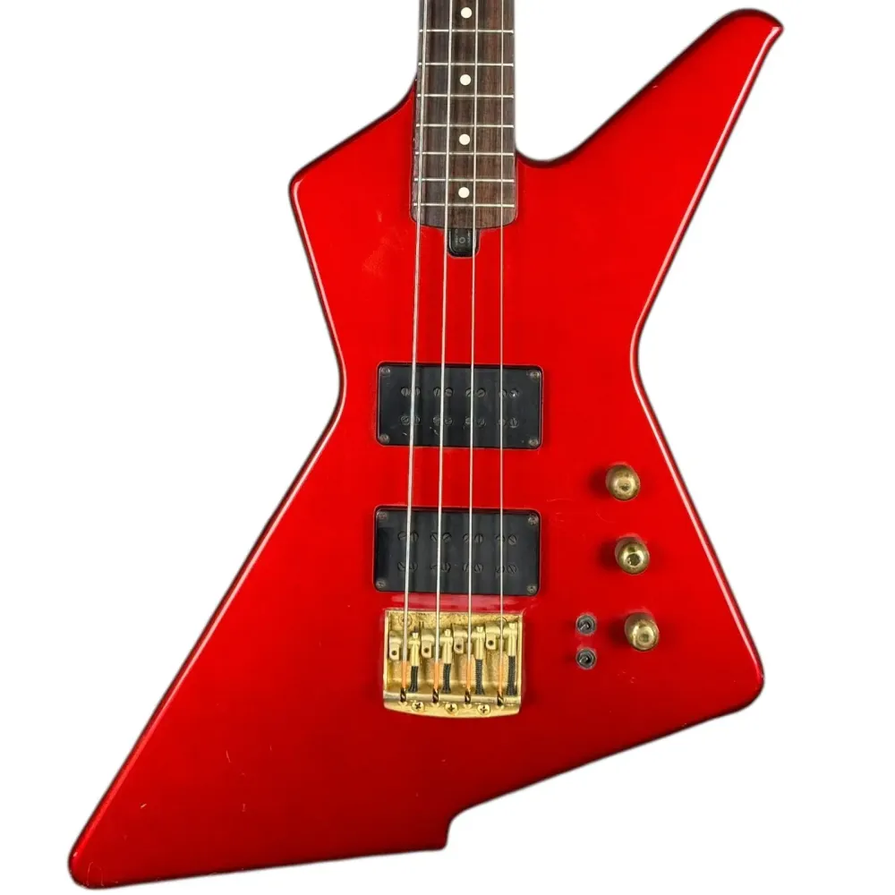 Ibanez Destroyer II Bass 1984 - Metallisk rød