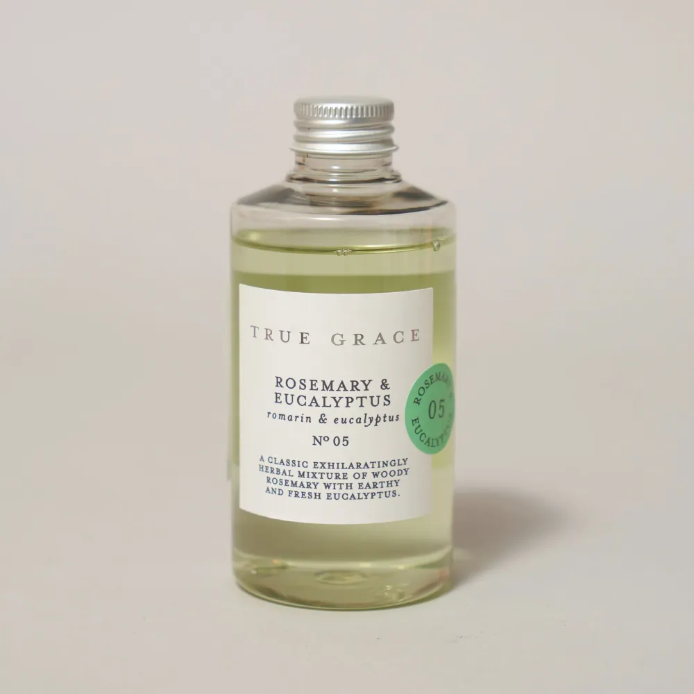 True Grace Rom diffuser refill - Rosemary & eucalyptus
