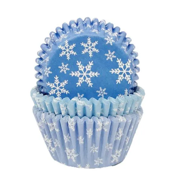 Anniversary House Muffinsformer -Snøkrystaller- pk/75