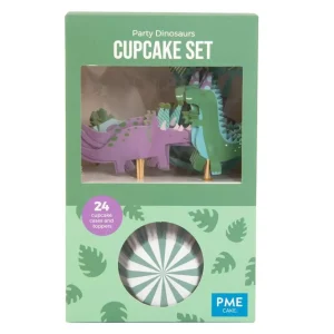 Cupcake sett -Dinosaur- pk/24