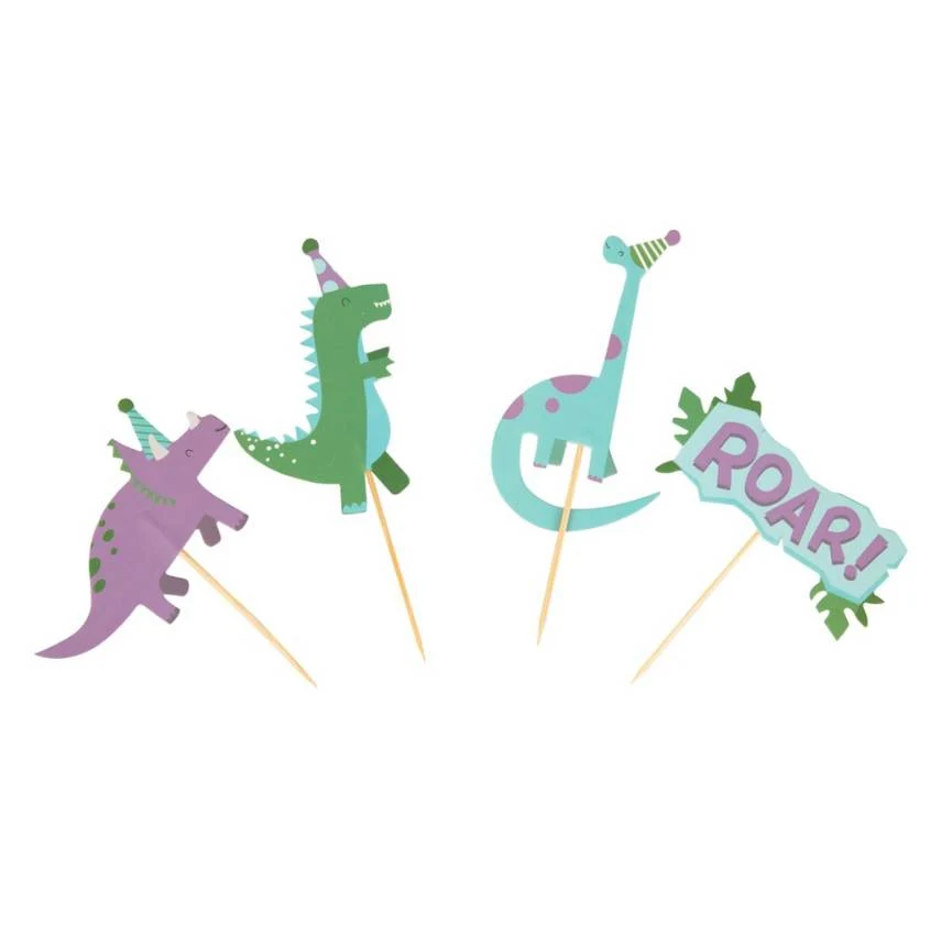 Cupcake sett -Dinosaur- pk/24