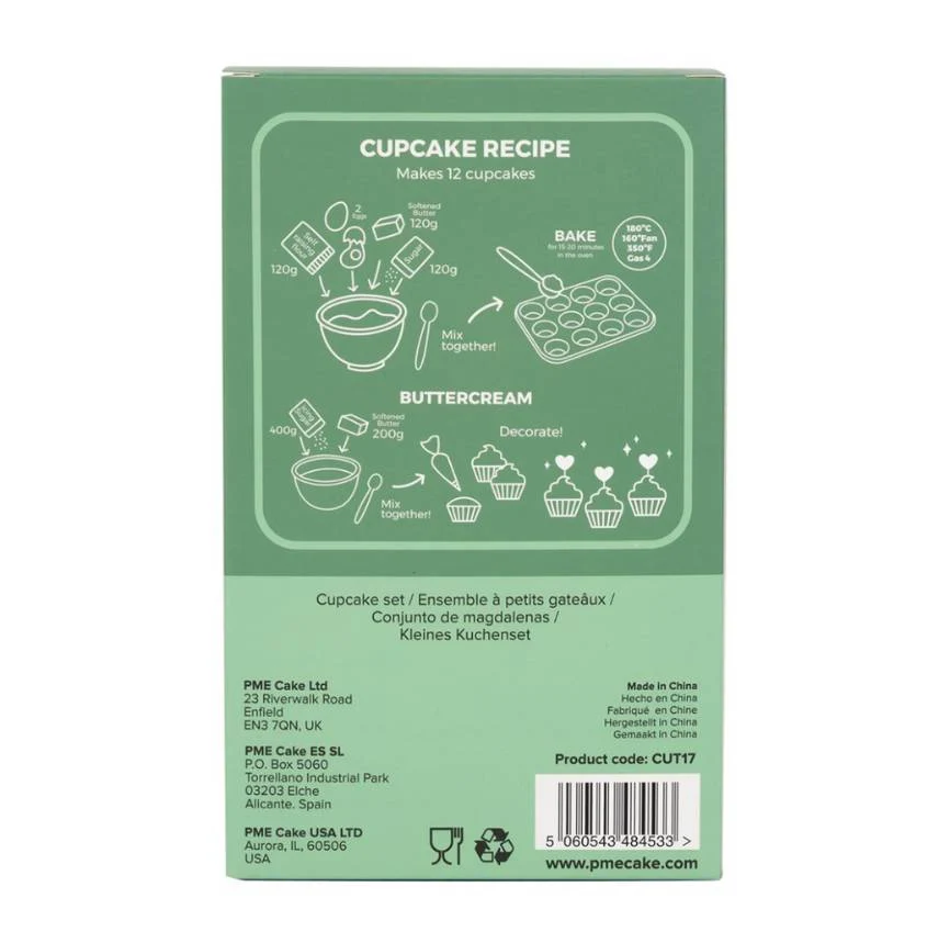 Cupcake sett -Dinosaur- pk/24