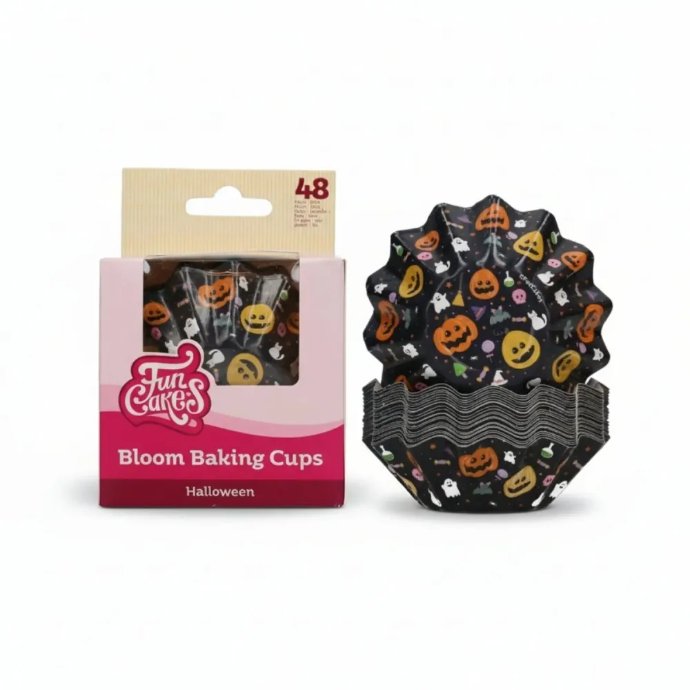 FunCakes Bloom Muffinsformer -Halloween-, pk/48