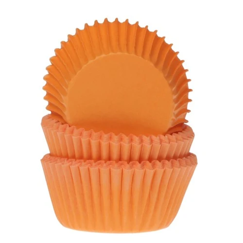 House Marie Mini Muffinsformer -Oransje- pk/60