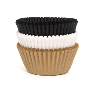 Muffinsformer -Hvit, Brun, Svart- pk/75