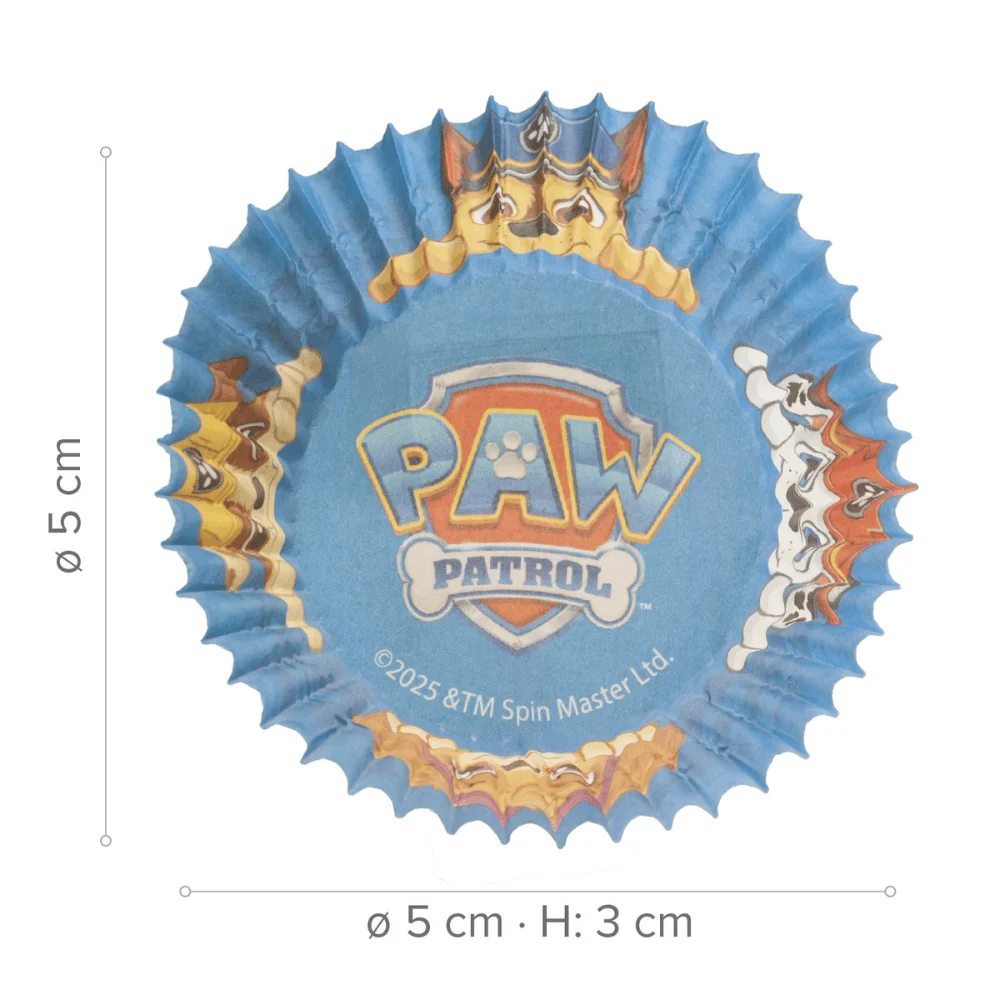 Paw Patrol muffinsformer, blå pk/25