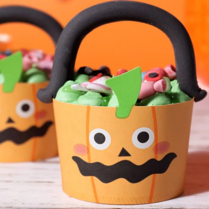 PME Muffinsformer Cups -Jack O Lantern- sett/12