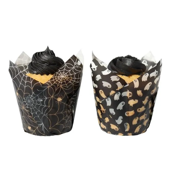 PME Muffinsformer Tulipan -Spooky Night- pk/24