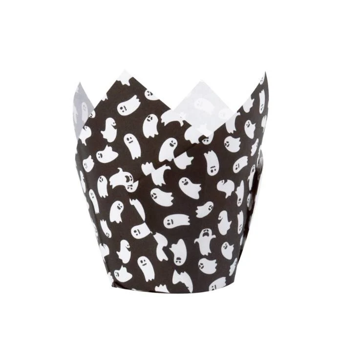 PME Muffinsformer Tulipan -Spooky Night- pk/24
