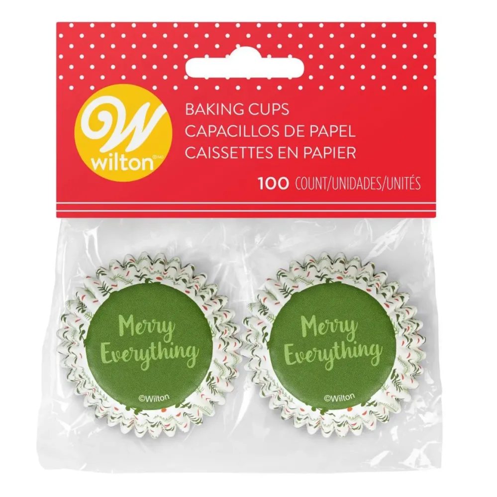 Wilton Mini Muffinsformer Jul pk/100
