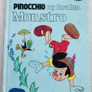 Donald Duck's Bokklubb. 1977/1994. Pinocchio og hvalen Monstro.