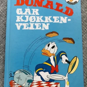 Donald Duck's Bokklubb. 1989. Donald går kjøkkenveien.