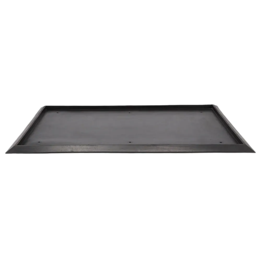 Brett til dørmatte, Gummi - 46x66cm