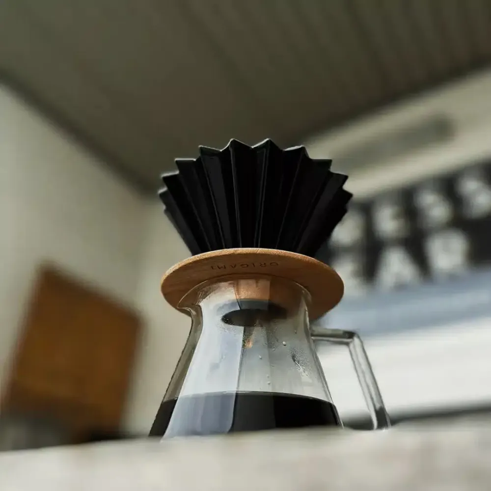 Origami Dripper holder i tre