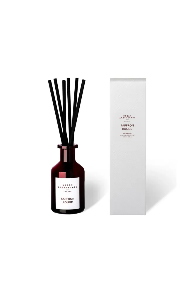 BLACK GLASS DIFFUSER Saffron Rouge