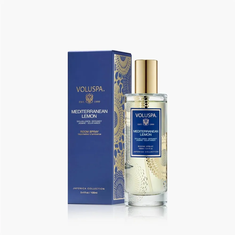 Mediterranean Lemon Room Spray Mediterranean Lemon