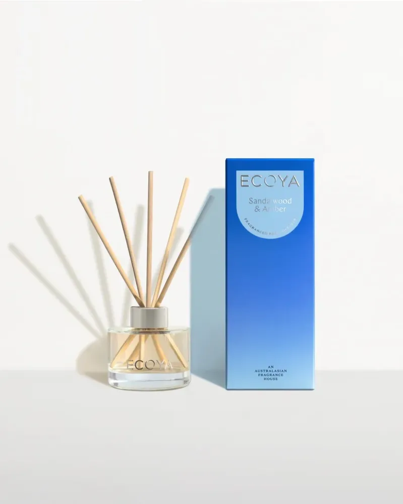 Mini reed diffuser 50ml Sandalwood & Amber