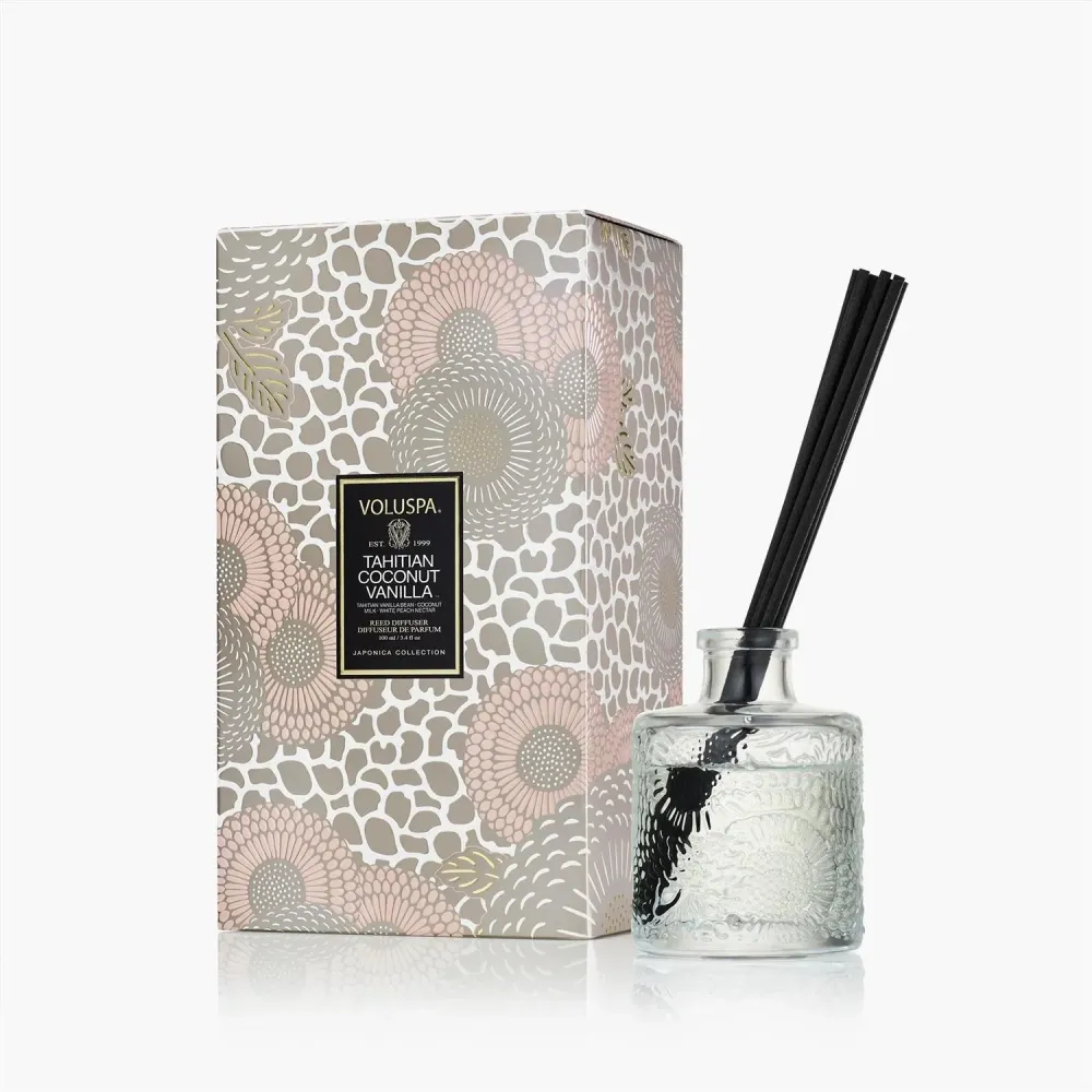 Reed Diffuser 100ml Tahitian Coconut Vanilla