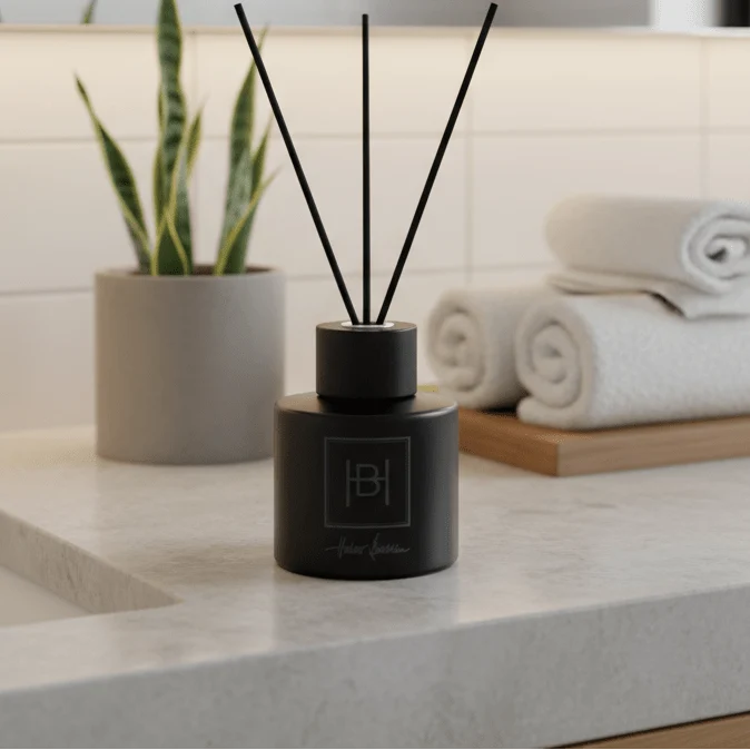 Halvor Bakke Valbonne Duftpinner Sort 180 ml