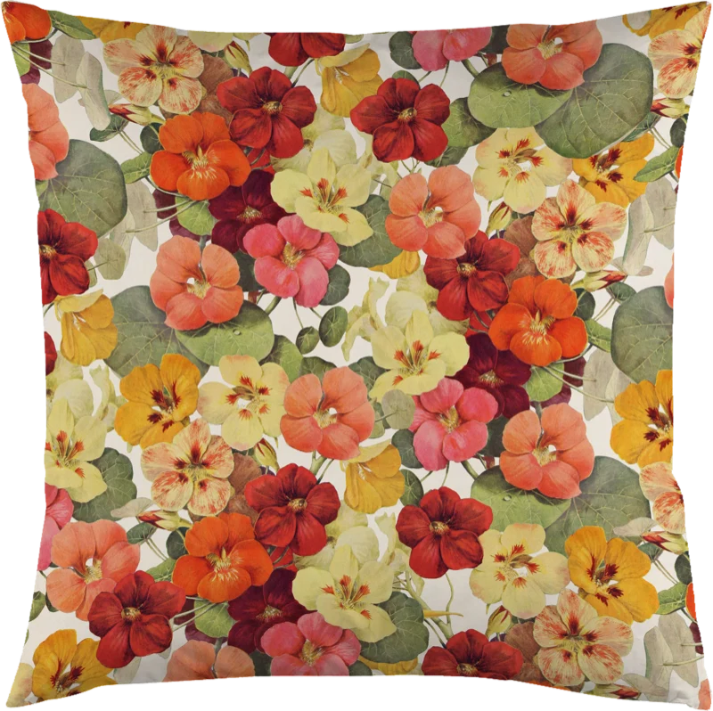 Putetrekk - 50x50 cm / Sommerblomster