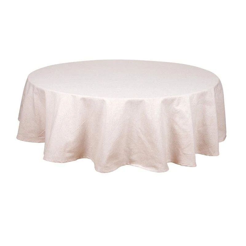 Vide rund duk - d160 cm - sand