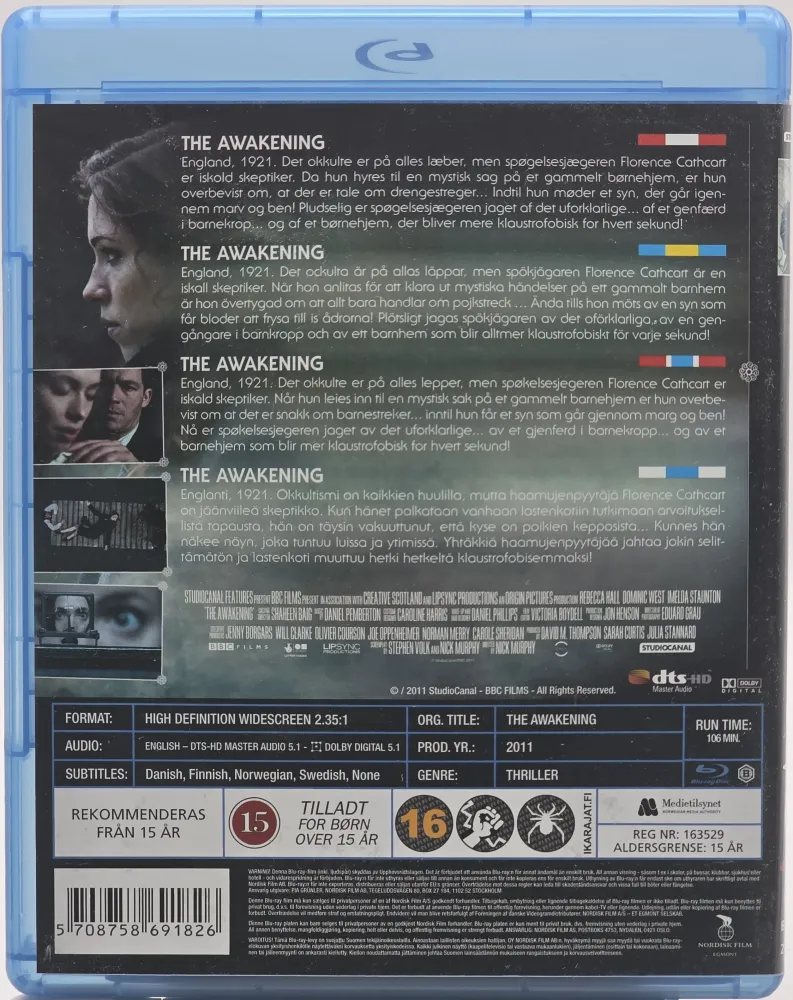 Awakening (2011). Blu-ray.