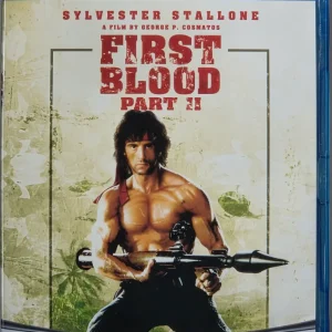First Blood Part II. 1985. Blu-ray.
