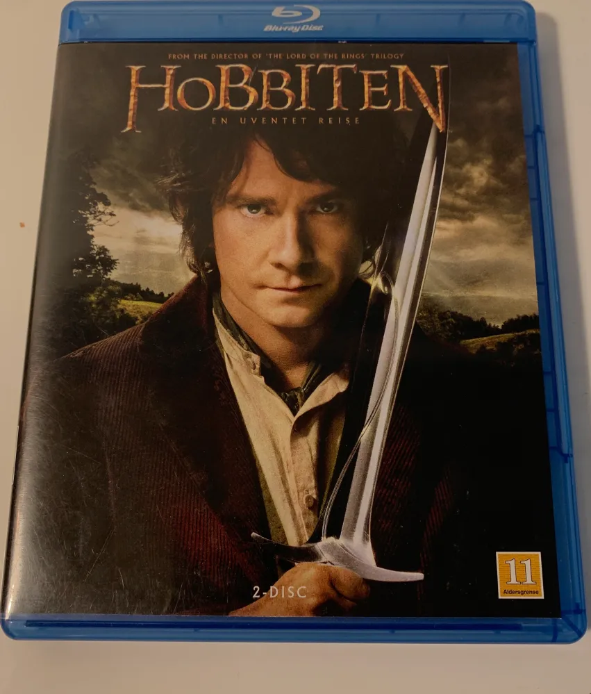 Hobbiten: En uventet reise. Blu-ray.