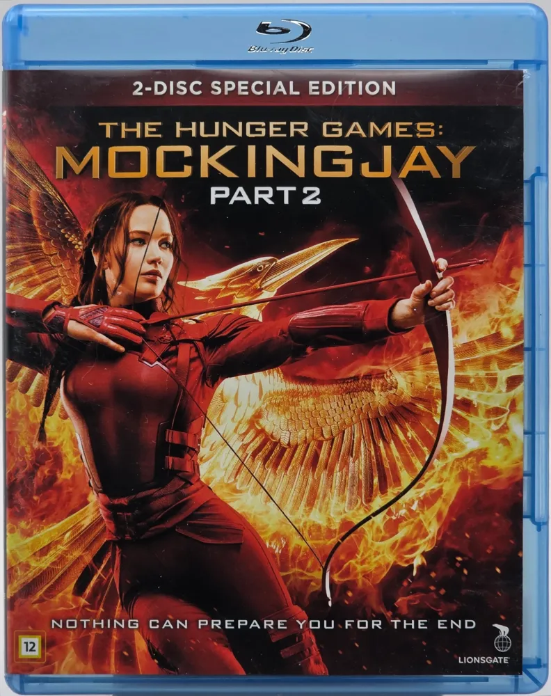 Hunger Games: Mockingjay Part 2 (2015). Blu-ray.