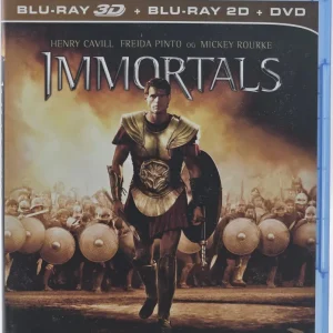 Immortals (2011). Blu-ray 3D.
