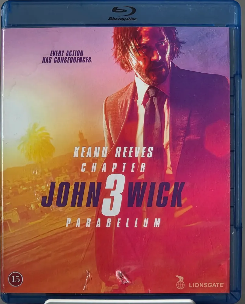 John Wick: Chapter 3 – Parabellum. 2019. Blu-ray.
