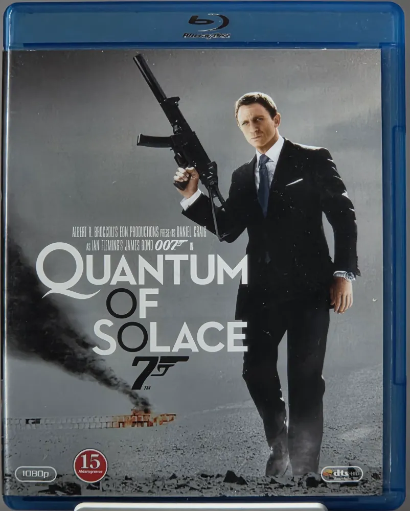 Quantum Solace (2008). Blu-ray.