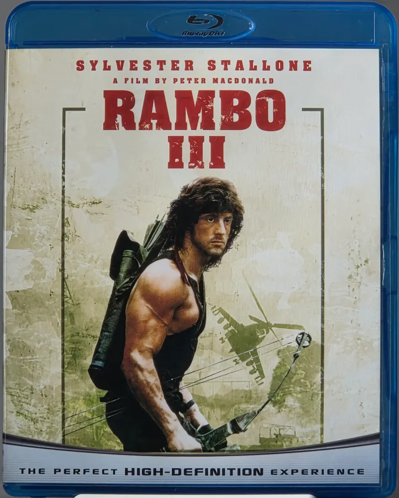 Rambo III. 1988. Blu-ray.